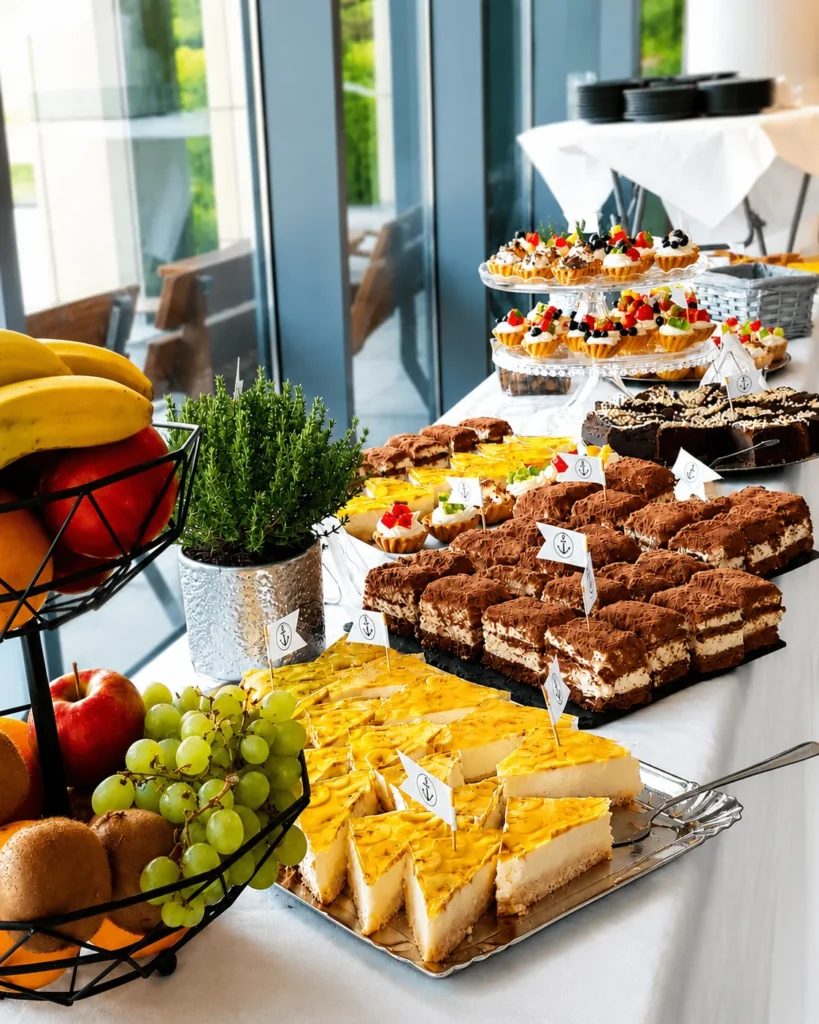 Ciasta i desery na catering firmowy gdynia Domowe ciasta i desery przygotowane przez agatę na catering firmowy w gdyni